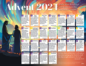 Daily Advent 2024 Calendar (Set of 50)