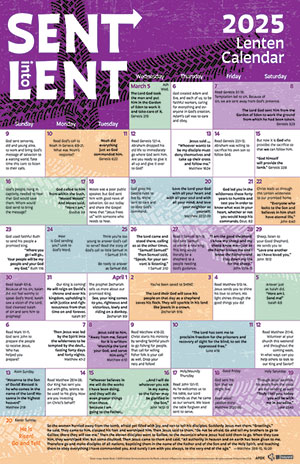 Daily Lent 2025 Calendar for Teens and Young Adults (Set of 25) Product ...