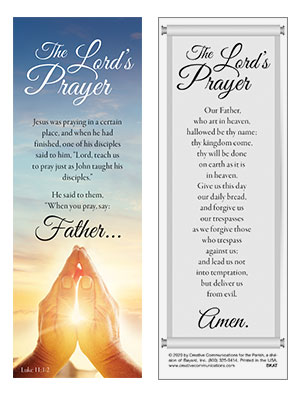 Lord's Prayer Bookmark