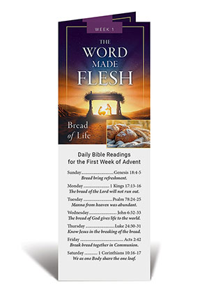 Word Became Flesh Biblical Bookmark (Set of 25)