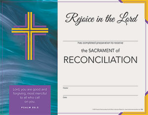 First Reconciliation Certificate