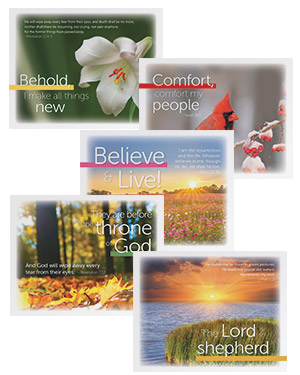Funeral Cards (Set of 5 Cards and Envelopes)