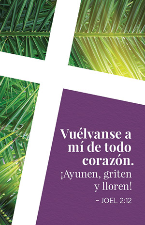 Lenten Prayer Card - Spanish