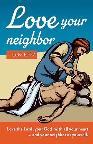 Love Thy Neighbor - Adult Prayer Card