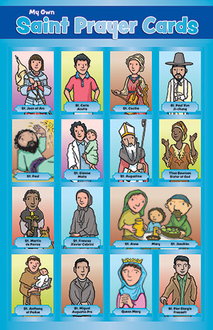 Saint Prayer Cards For Children Volume 2