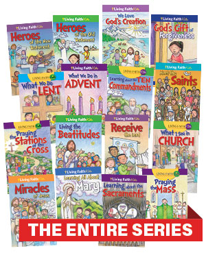 Living Faith Kids Sticker Books Complete Set