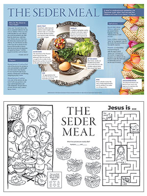 Seder Meal Placemat (Set of 50)