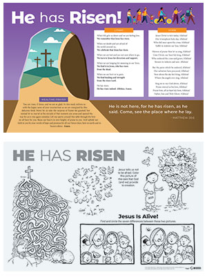 He Has Risen! Easter Placemat (Set of 50)