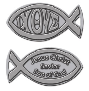 Ichthus Symbol Fish Coin (Set of 25)