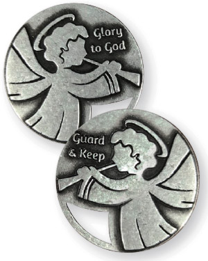 Glory to God Angel Advent Coin (Set of 25)